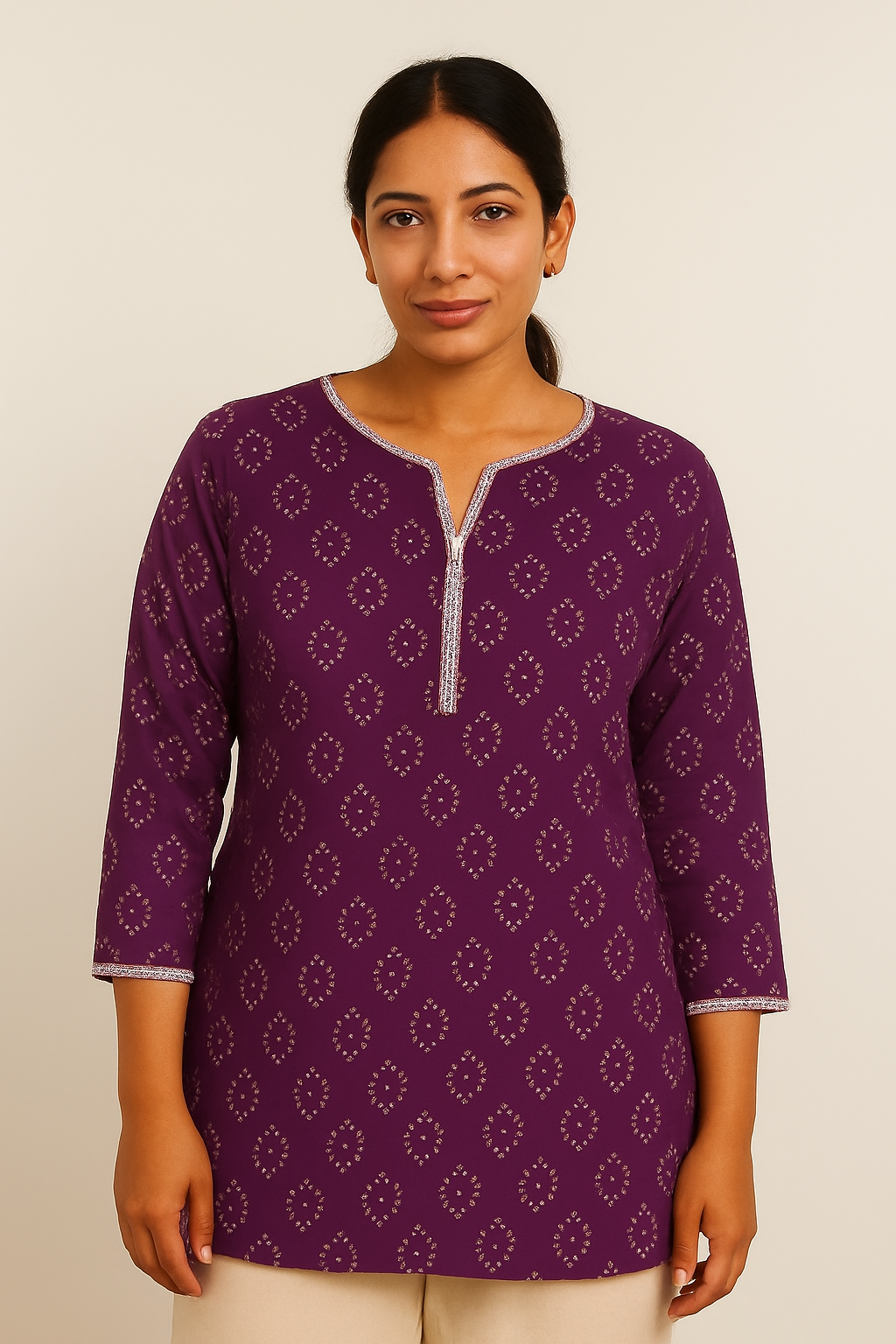 short kurti paan gala