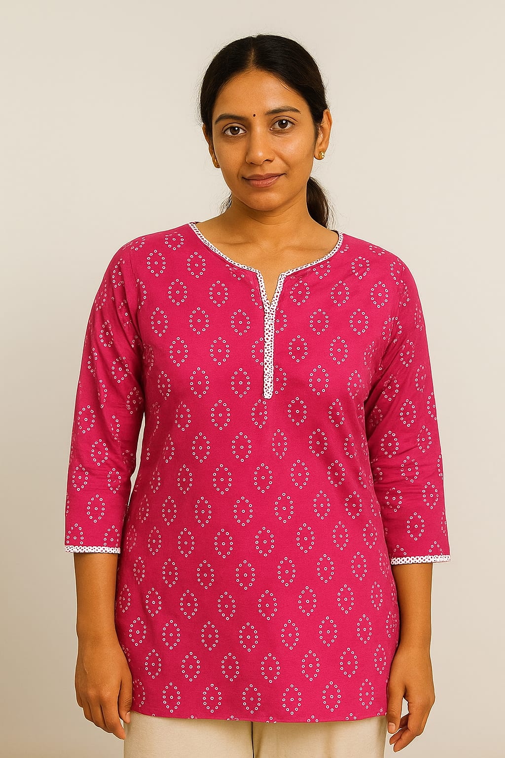 short kurti paan gala